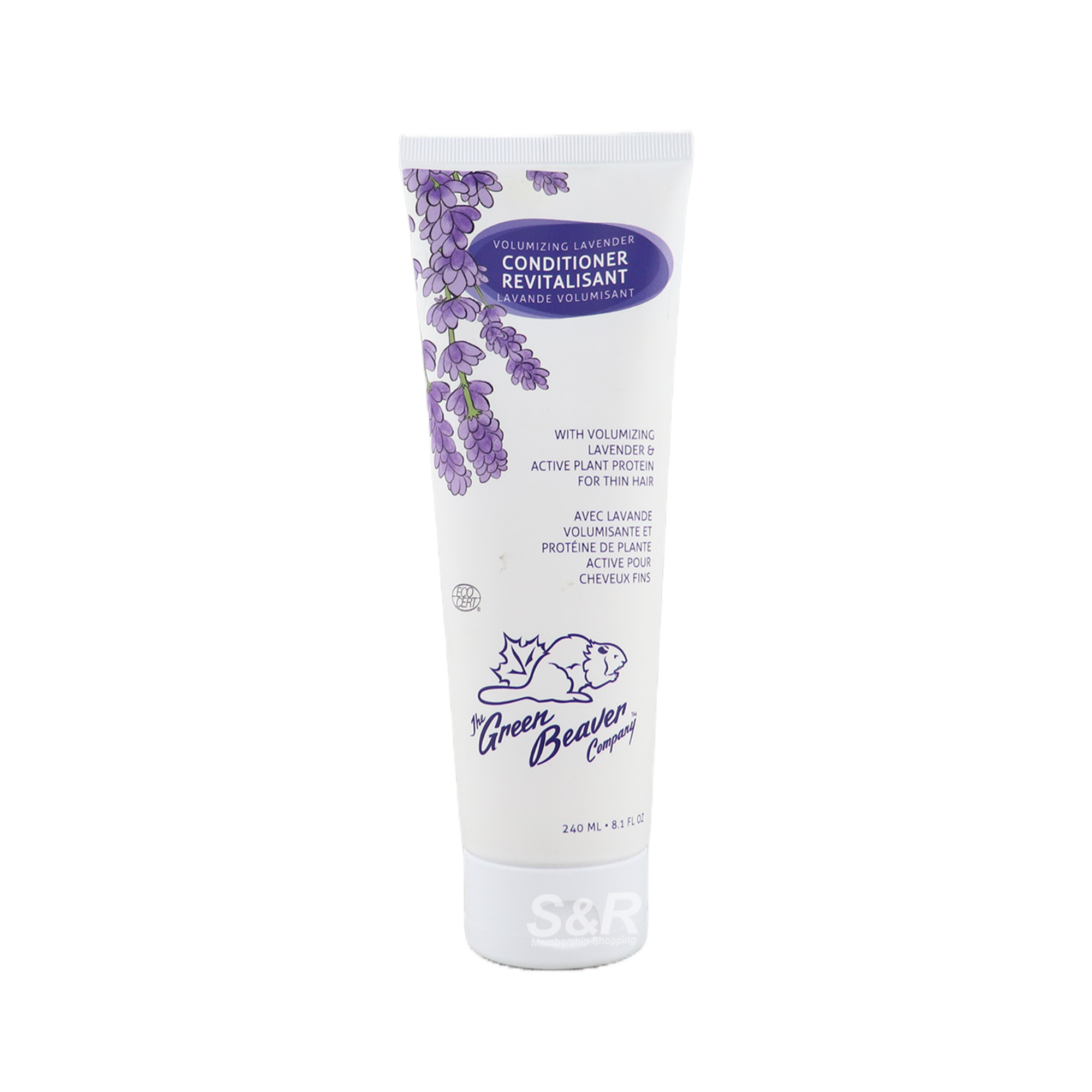 The Green Beaver Company Volumizing Lavender Conditioner 240mL The Green Beaver Company Volumizing Lavender Conditioner 240mL